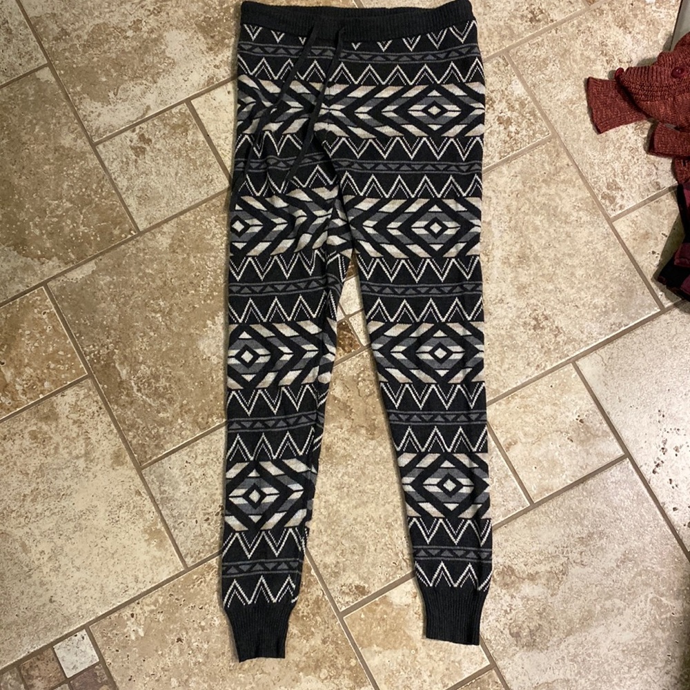 Black soft pants